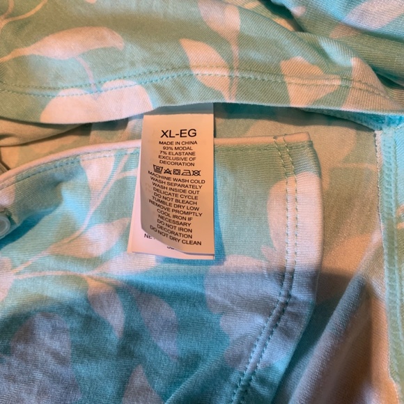 NWT Kate Spade Pajama Set 93% Modal XL - Picture 7 of 8